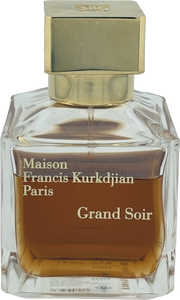 Maison Francis Kurkdjian Grand Soir Duftprobe im eleganten Glasflakon mit goldener Kappe