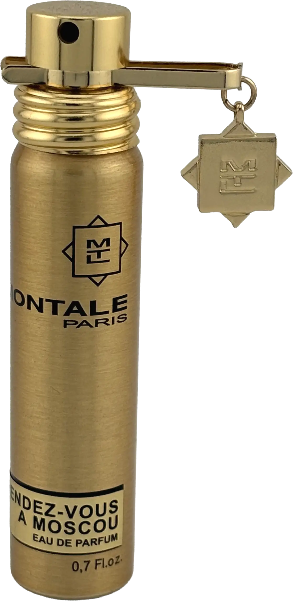 Montale Paris Rendez-Vous à Moscou Duftprobe im goldenen Parfumflakon mit Anhänger