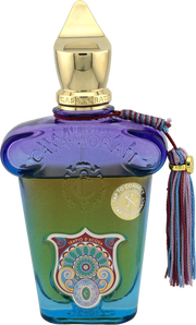Xerjoff Casamorati Tempio d’Acqua Duftprobe im blau-grünen Parfumflakon mit Quaste