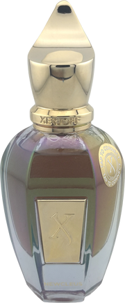 Xerjoff Newcleus Duftprobe im eleganten Parfumflakon mit goldener Kappe